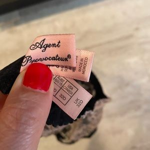 Agent Provocateur Intimates & Sleepwear - Agent Provocateur Black & Pink Lace Bralette Agent Provocateur Intimates & Sleepwear - Agent Provocateur Black & Pink Lace Bralette
